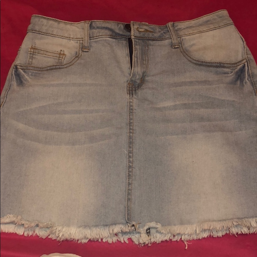 Denim skirt
